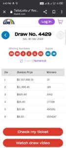 gold lotto 4429 results|Saturday Tattslotto Draw 4429, Saturday, 30 Dec 2023 .